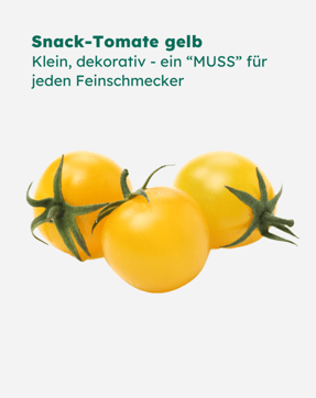 Bild: Pflanzensamen | Snack-Tomate gelb